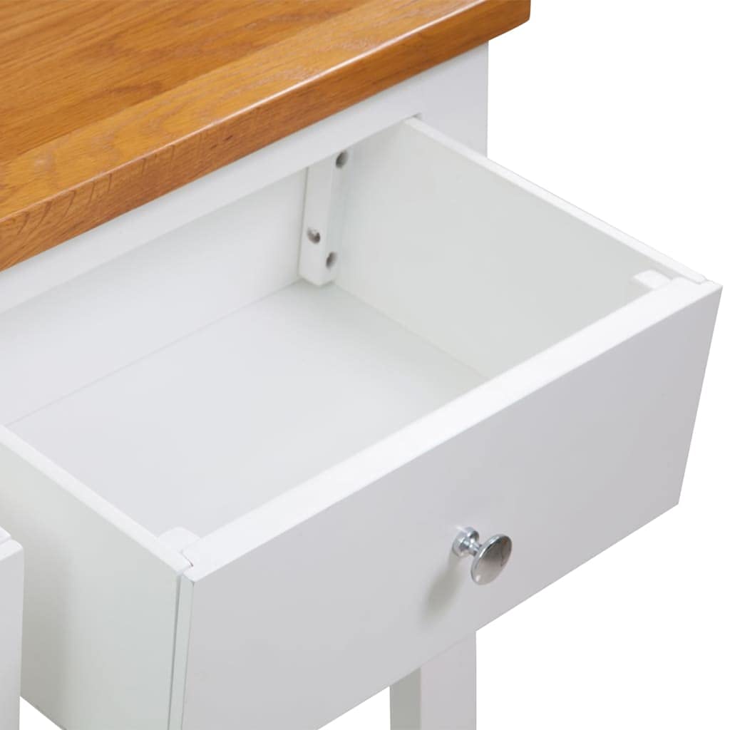 Solid Oak Wood Console Table Z110