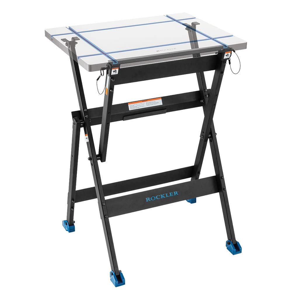 Folding Steel Work Stand 200 Pounds Capacity Z408682