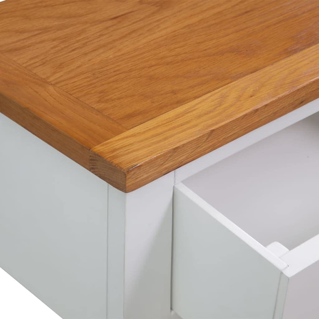 Solid Oak Wood Console Table Z110
