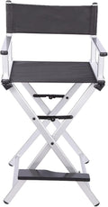 Folding Director Chair with Footrest, 300lbs Capacity V8355