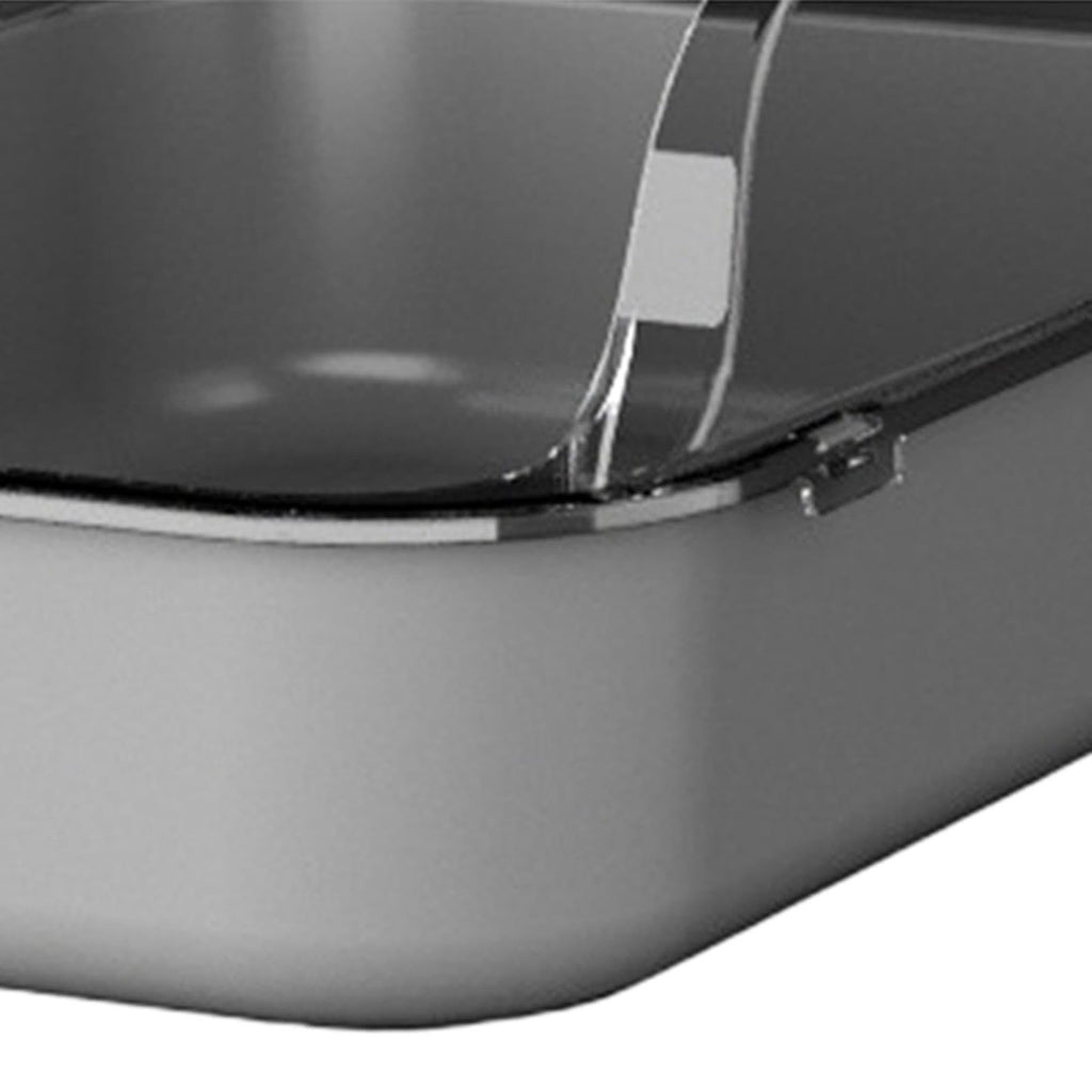 Open Top Sifting Litter Box Gray Q4820