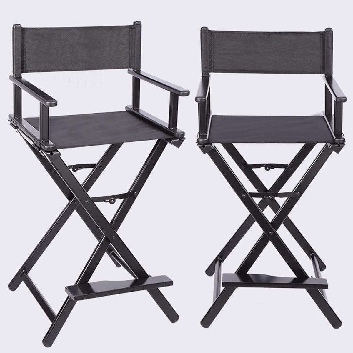 Folding Director Chair with Footrest, 300lbs Capacity V8355
