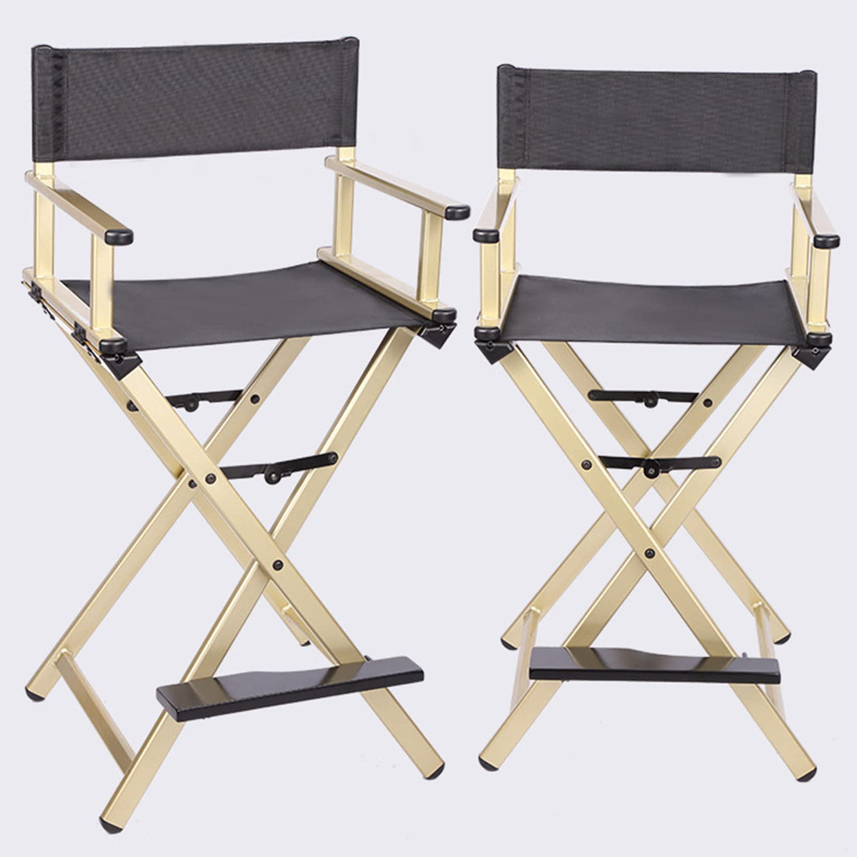 Aluminum Folding High Back Chair with Footrest C8471