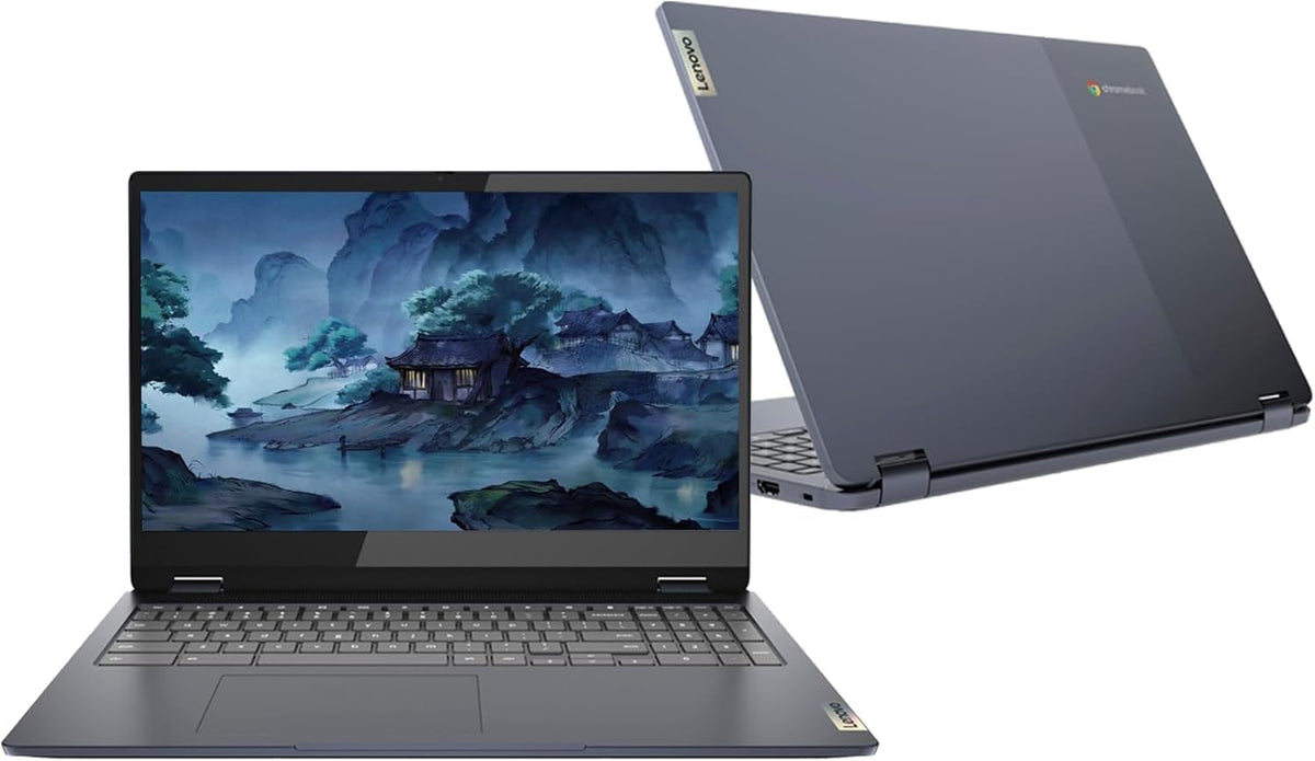 15.6" FHD Touchscreen 2-in-1 Chromebook Laptop, Intel i3, 4GB RAM, 64GB, Grey F96548
