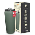 20 oz Stainless Steel Double-wall Vacuum-insulated Coffee Mug X65819