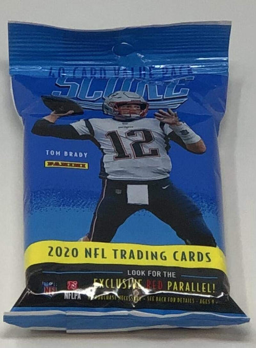 2020 Score NFL Football Factory Sealed Jumbo Fat Pack 40 Cards L292