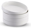 Ceramic Pasta Bowls Set of 4 White B577