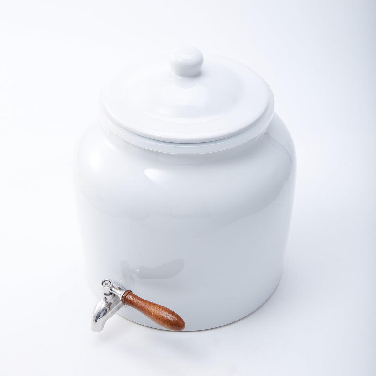 Ceramic Water Dispenser with Stainless Steel Faucet J85825