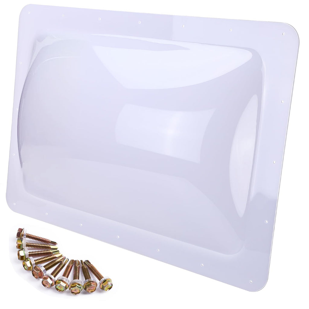18" x 26" RV Skylight Replacement Milky White J456