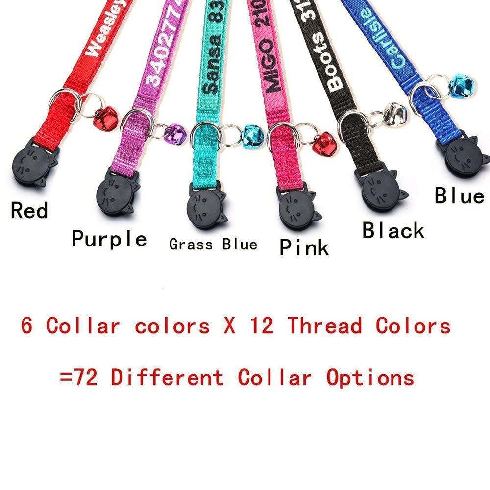 Nylon Cat Collar with Bell Q238825