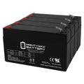 6V 1.3Ah SLA Replacement Battery 4 Pack E51515