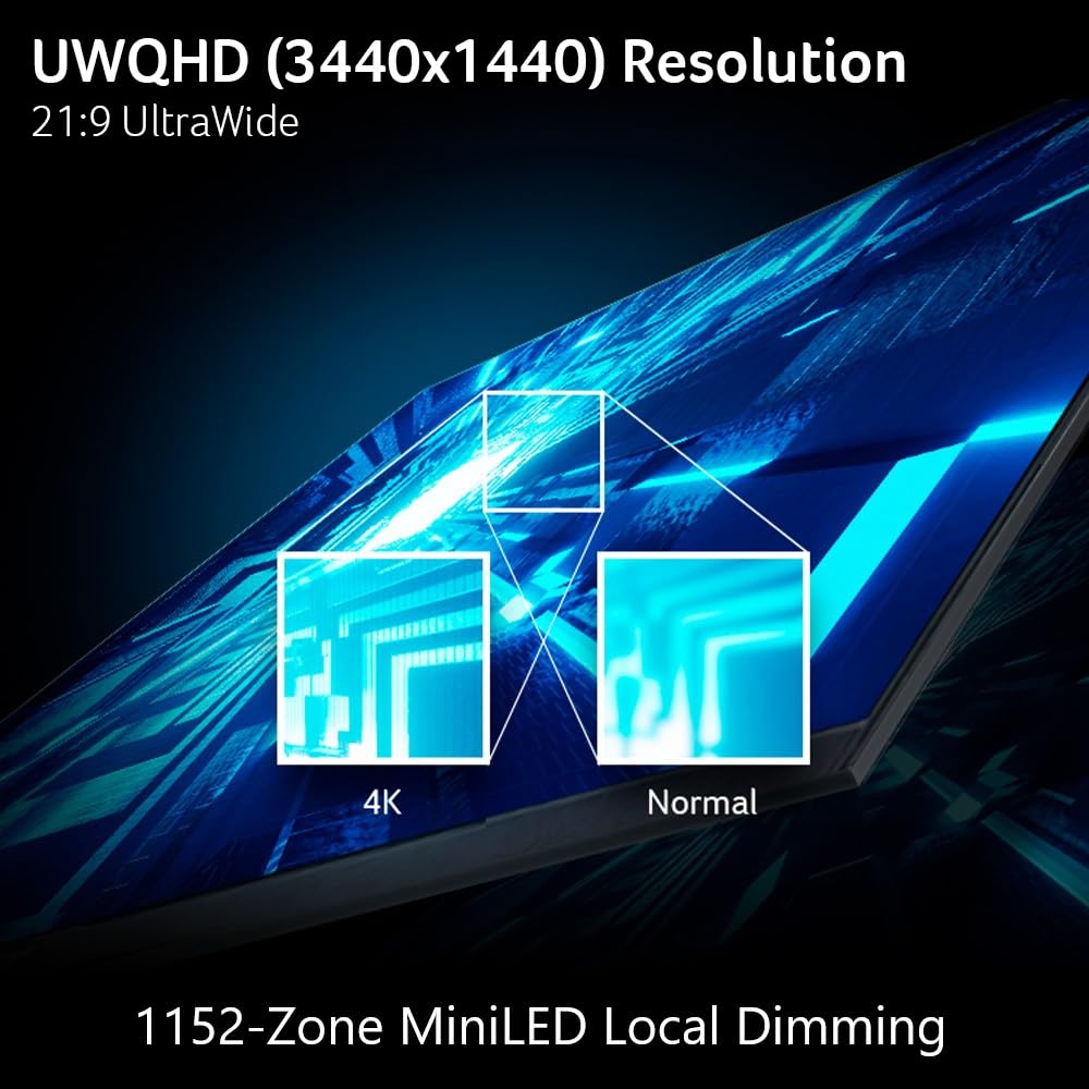 34in WQHD Curved 200Hz Gaming Monitor F642939