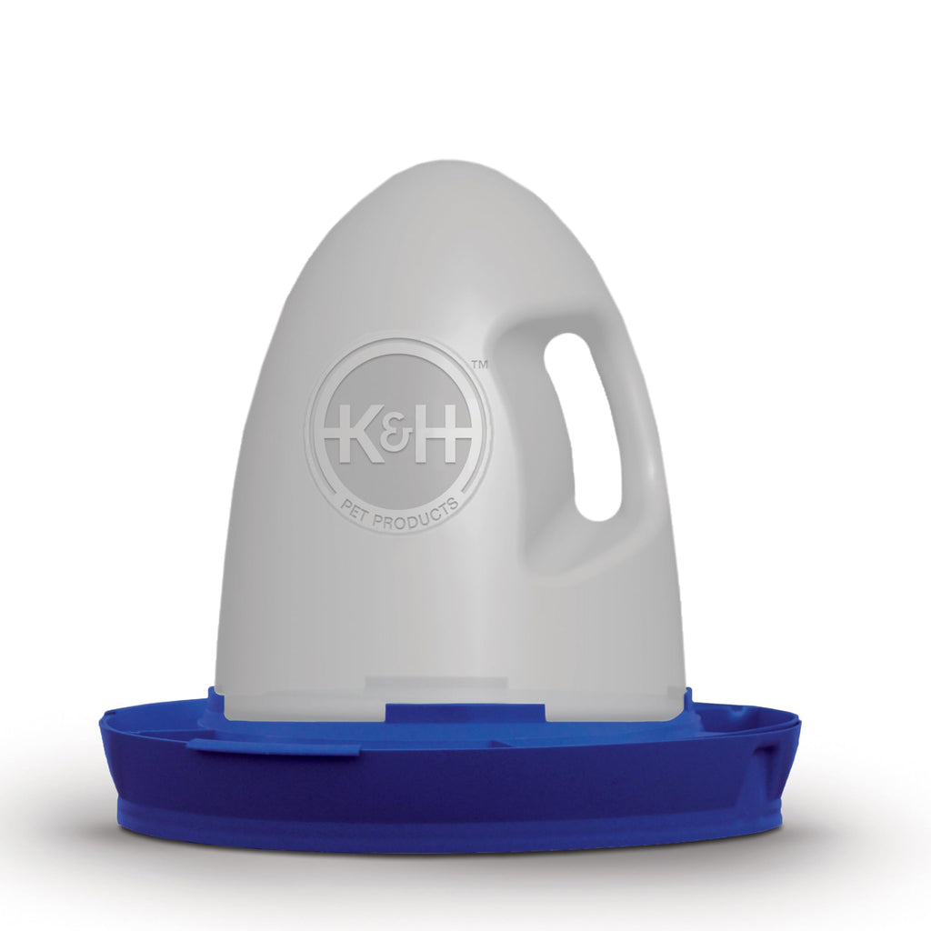 Heated Gray 2.5gal Poultry Waterer K119467