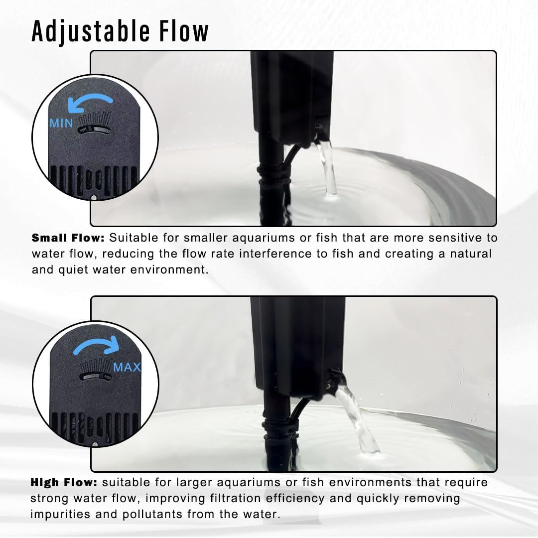 3-Gallon Aquarium Starter Kit with Power Filter and LED Light J6870