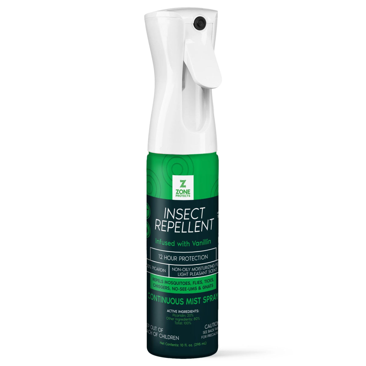 Picaridin Insect Repellent 10 oz Continuous Scented Mist Spray R3047