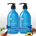 Hydrating Shampoo and Conditioner Set with Shea Butter & Avocado Oil C1416