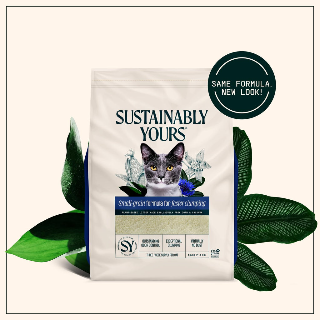 Natural Cat Litter, Unscented, 10 lbs S953231