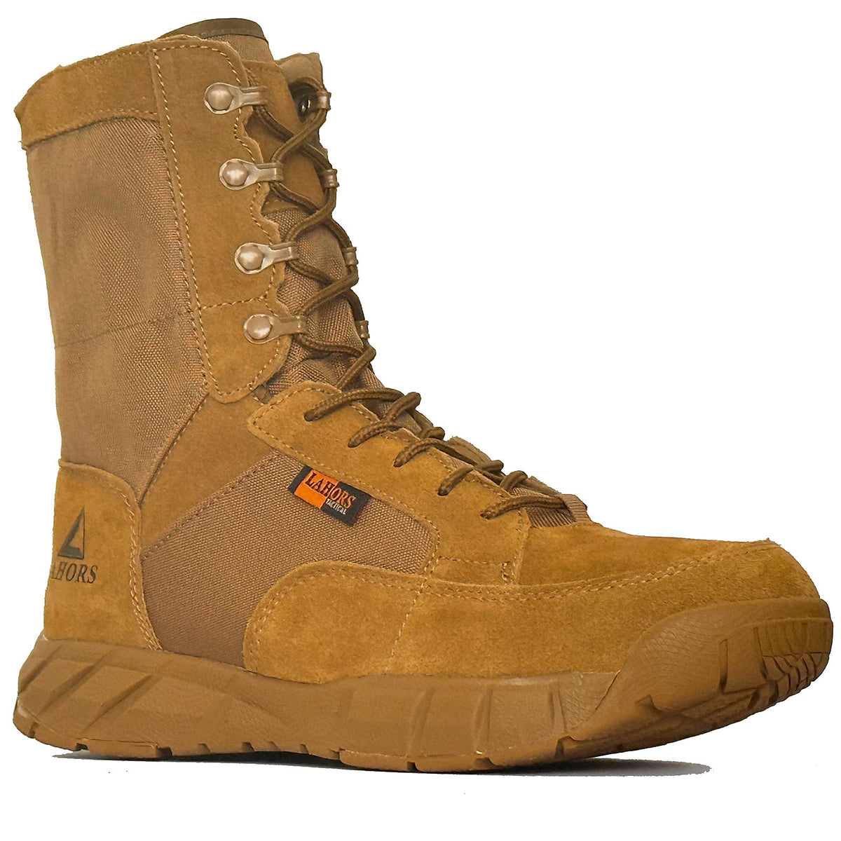 Coyote Brown Lace Up Tactical Boots J6522