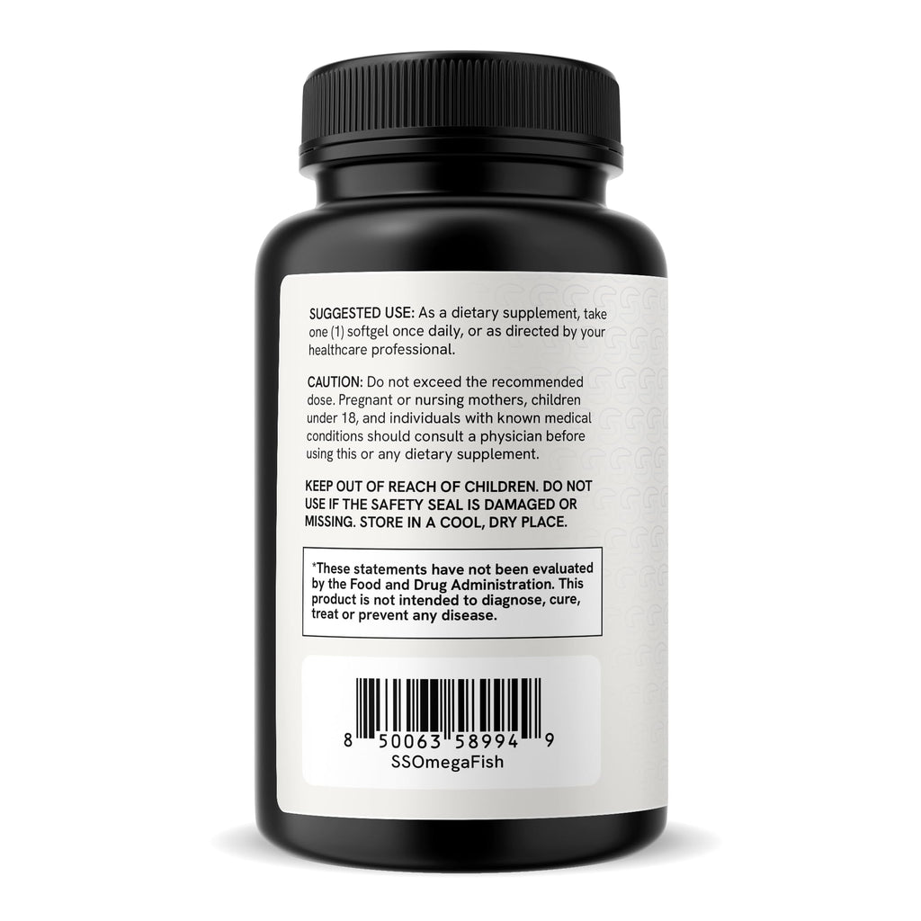 Omega 3 Fish Oil 1400 mg 60 Softgels G63708