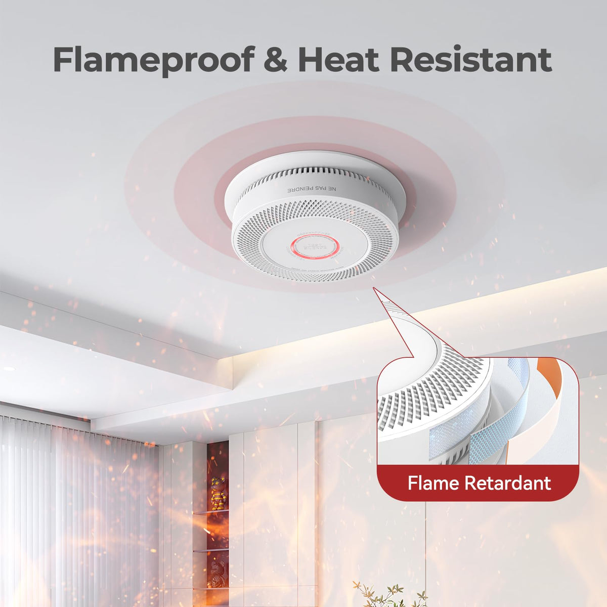 Hardwired Smoke and Carbon Monoxide Detector L9072
