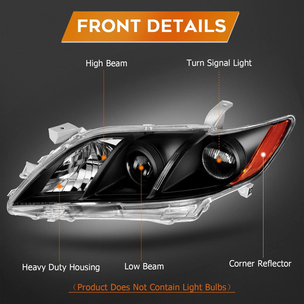 Headlights for Toyota Camry 2007-2009 U438027