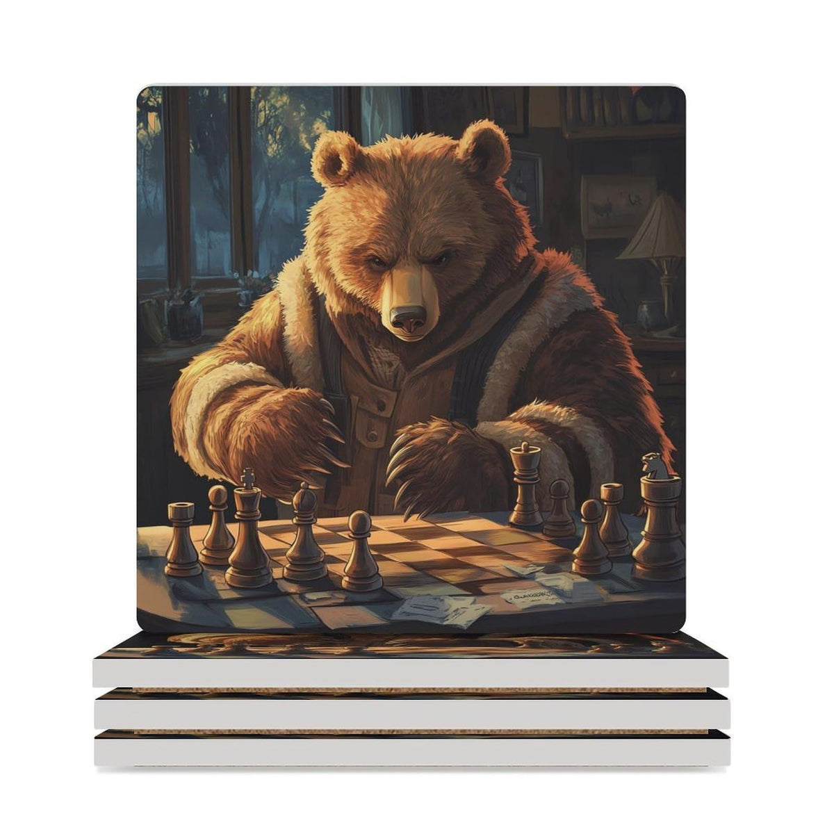Ceramic Coasters Set O71584