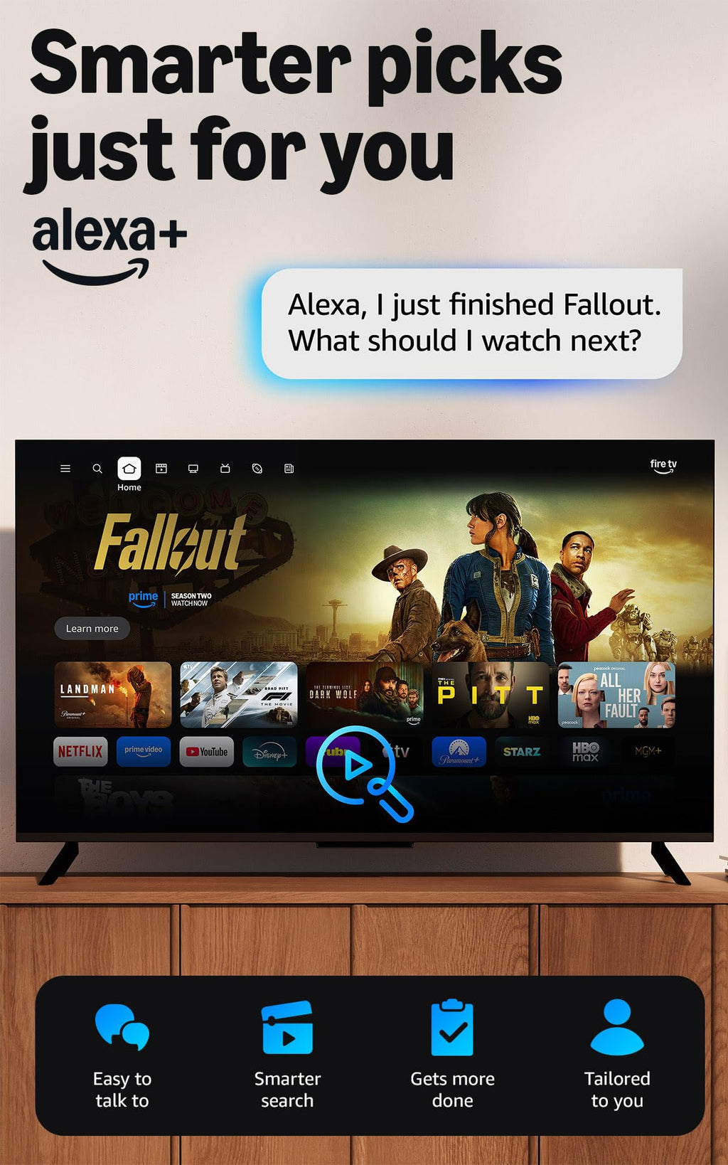 Fire TV Stick HD with Alexa Voice Remote Pro and USB-C Power Cable Q2567