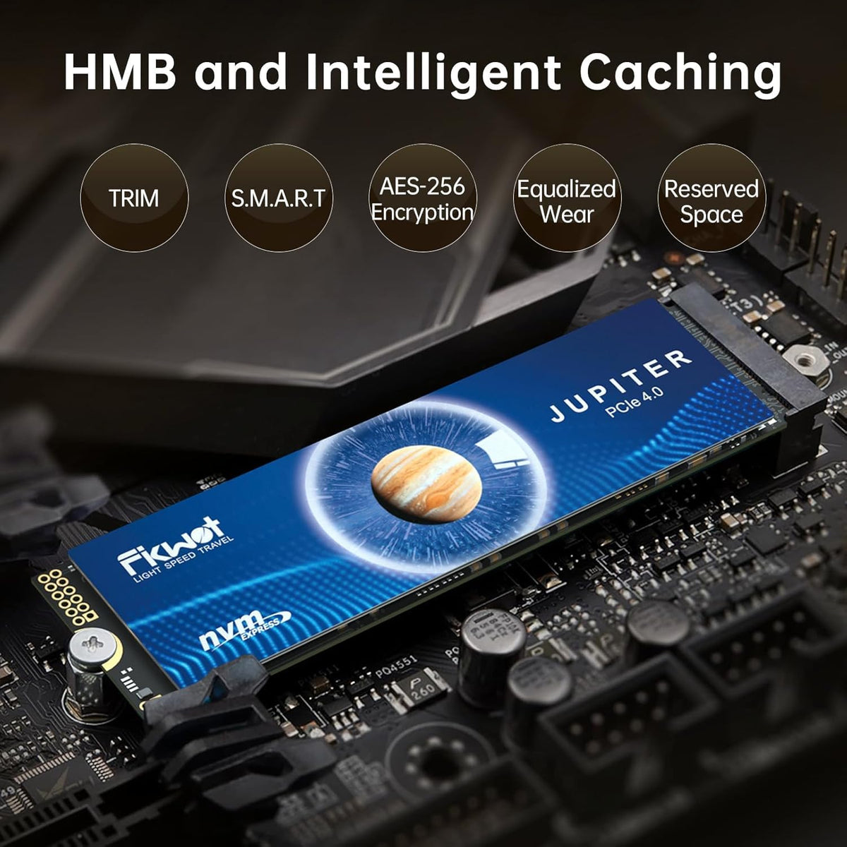 2TB NVMe M.2 2280 PCIe Gen 4x4 Internal SSD N54973