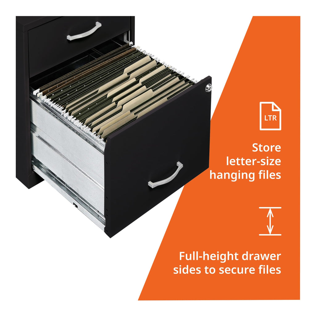 2 Drawer Locking Steel Filing Cabinet Z75489