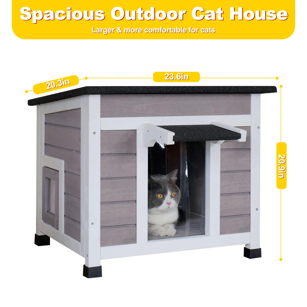 Insulated Outdoor Cat House E24911