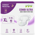 Adult Diapers with Tabs X-Large 40 Count N81172