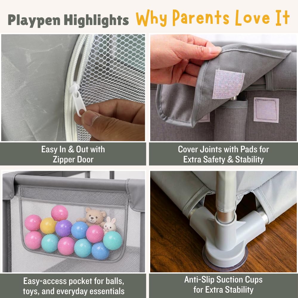 Baby Playpen 50x50 inches C5728