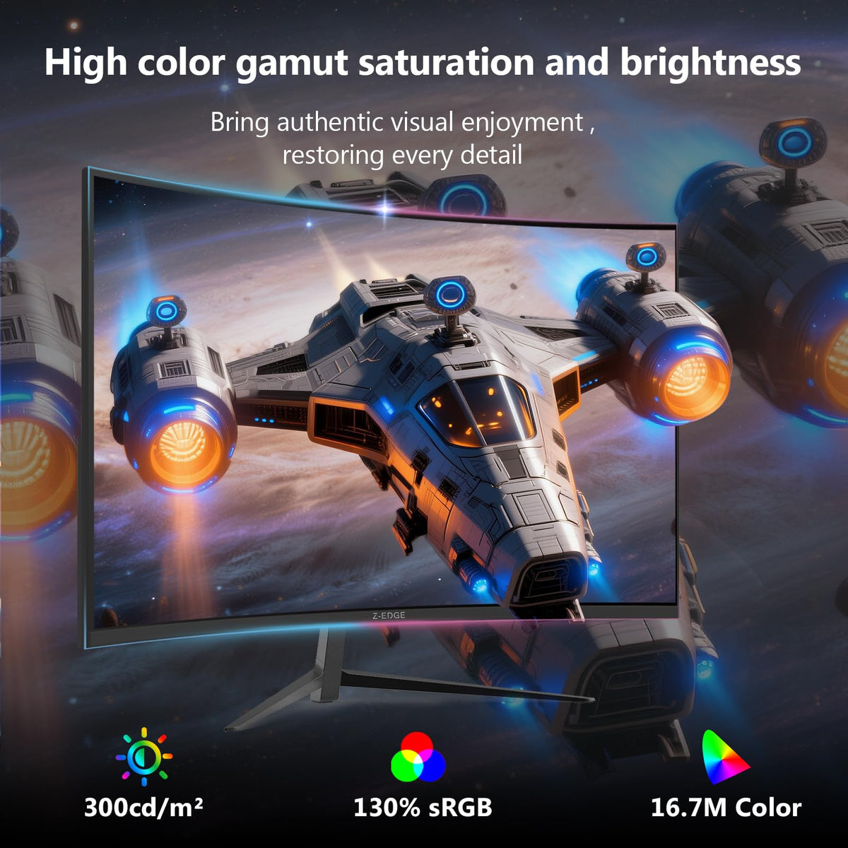 27 inch Curved QHD 165Hz Gaming Monitor V3233