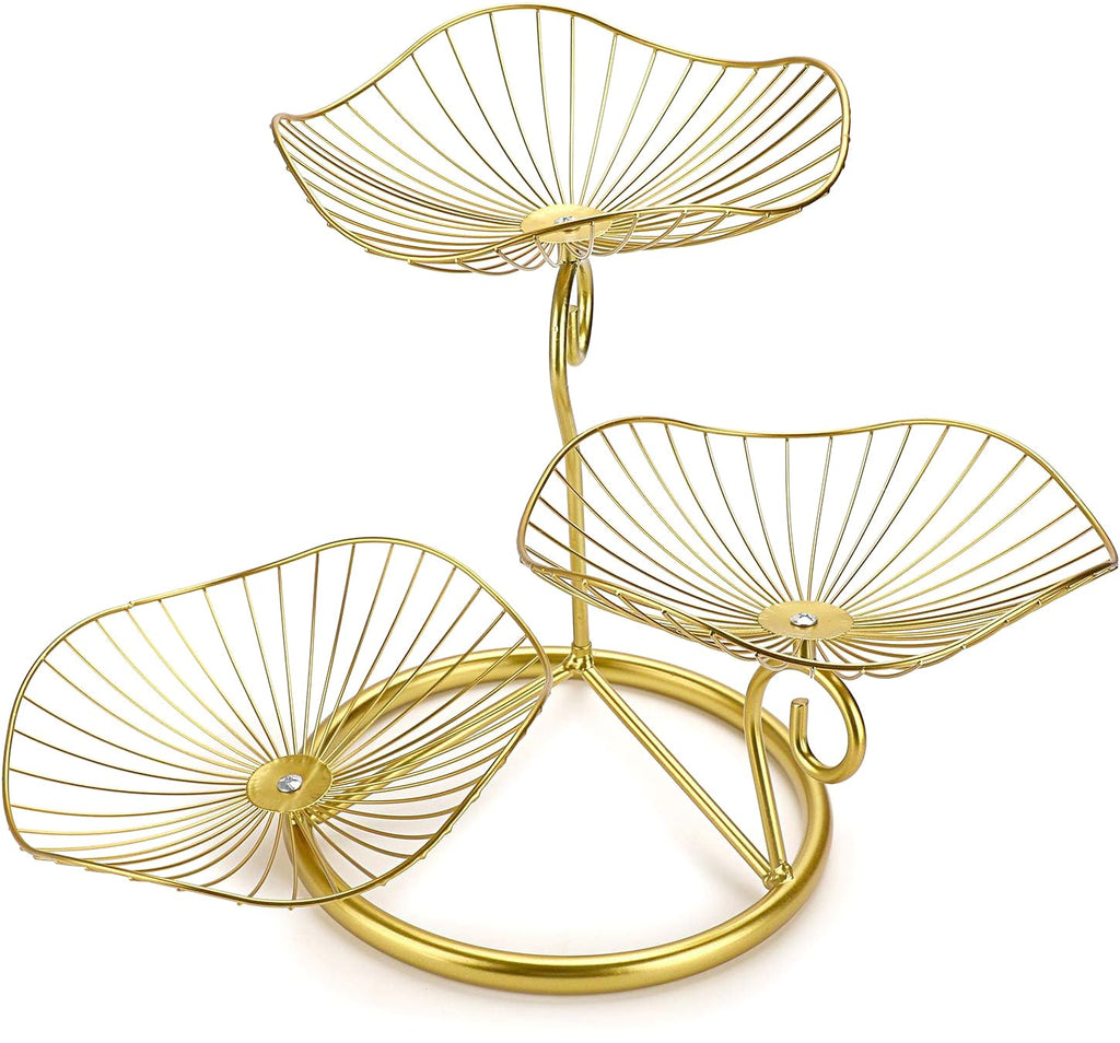 3-Tier Iron Fruit Basket Y77421