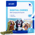 Dog Dental Chews, Plaque and Tartar Control, 7 Sticks X1632
