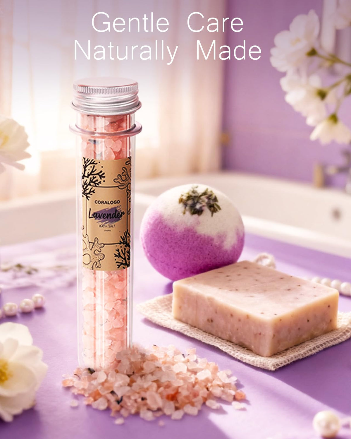 11pcs Lavender Spa Gift Baskets H3813