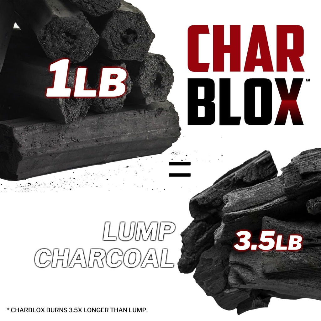10LB Natural Grilling Charcoal Logs Y738963