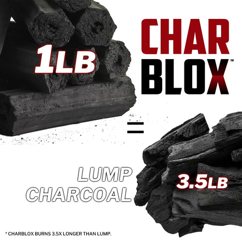 10LB Natural Grilling Charcoal Logs Y738963