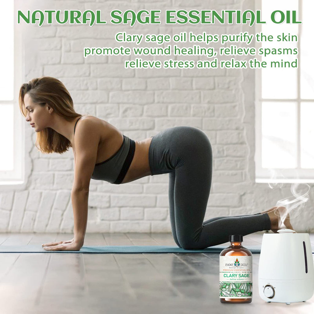 Rosemary Clary Sage Ylang Ylang Geranium Lavender Essential Oil 4 Oz Q905272