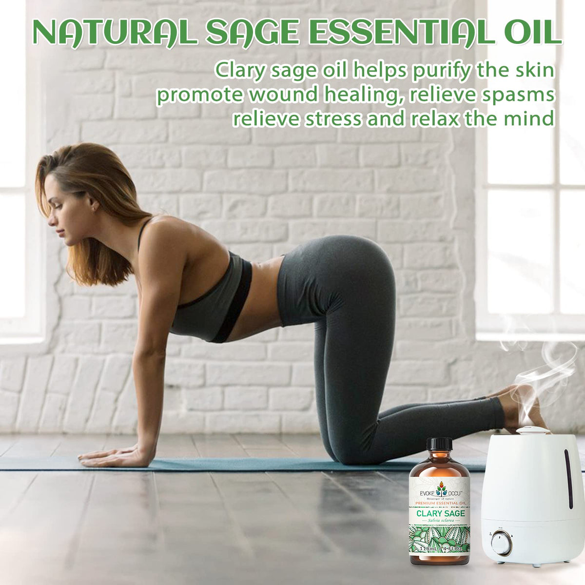 Rosemary Clary Sage Ylang Ylang Geranium Lavender Essential Oil 4 Oz Q905272