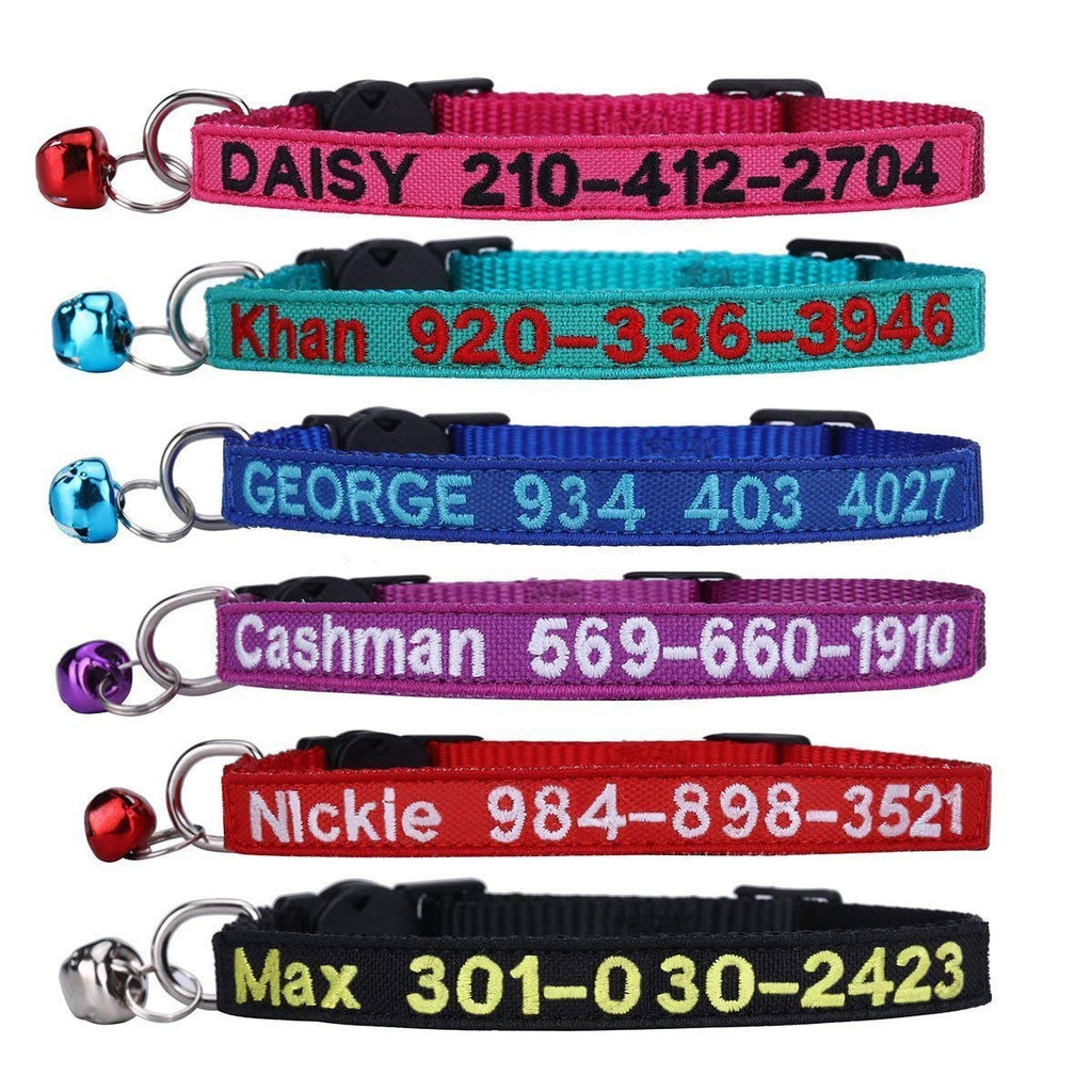 Nylon Cat Collar with Bell Q238825