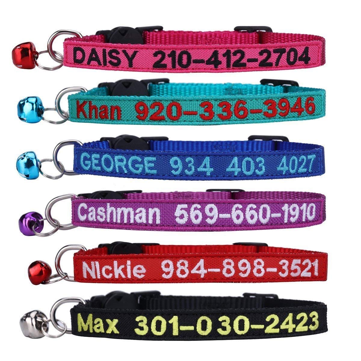 Nylon Cat Collar with Bell Q238825