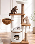 52" Corduroy Cat Tree Tower L5919