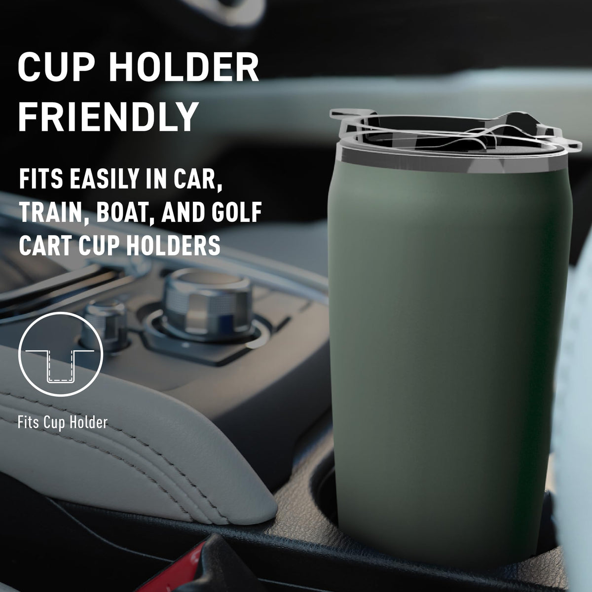 20 oz Stainless Steel Double-wall Vacuum-insulated Coffee Mug X65819