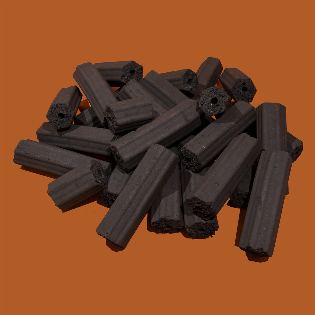10LB Natural Grilling Charcoal Logs Y738963