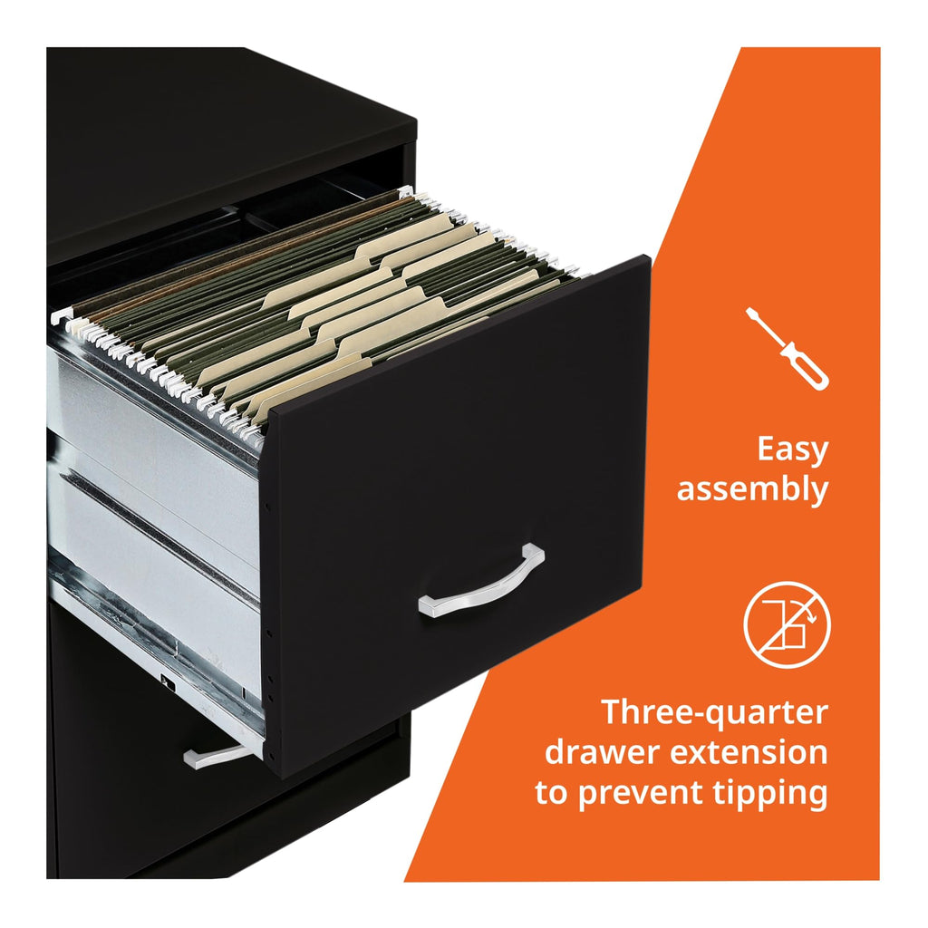 2 Drawer Locking Steel Filing Cabinet Z75489