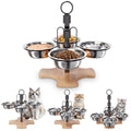 Elevated Cat Bowls with Stand F65681