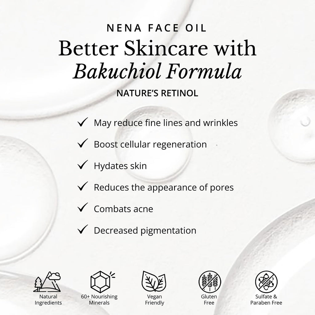 Bakuchiol and Vitamin E Face Oil 1 oz Y305382