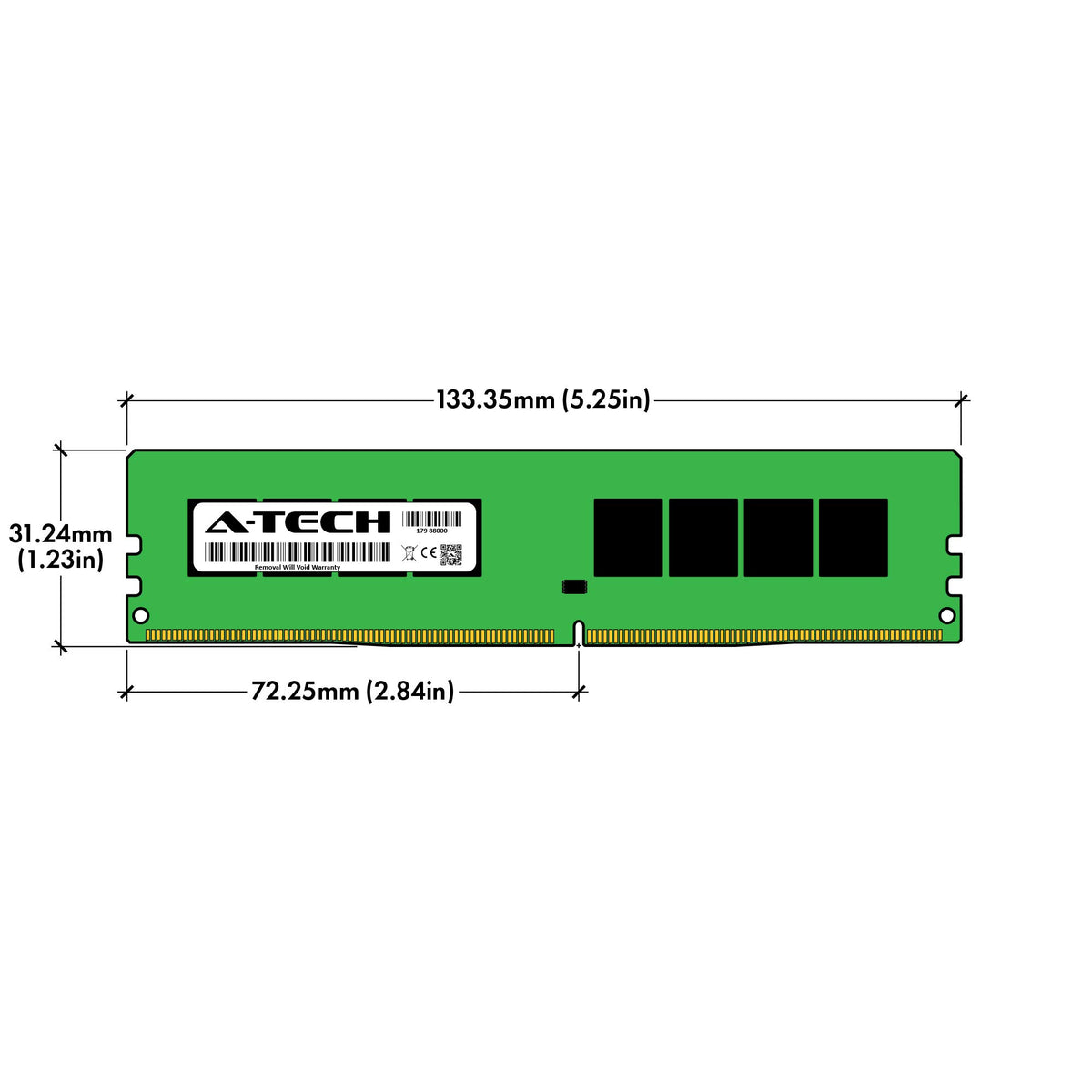 16GB DDR4 3200 MHz Non-ECC Desktop RAM Memory Modules C1598