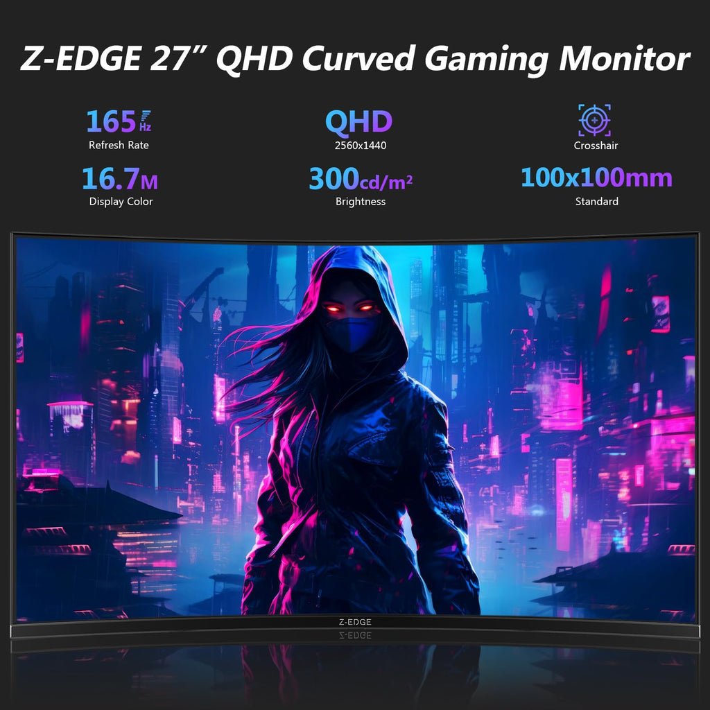 27 inch Curved QHD 165Hz Gaming Monitor V3233